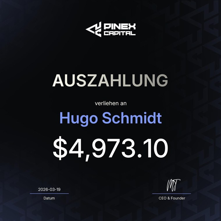 Auszahlung an ein Mitglied
